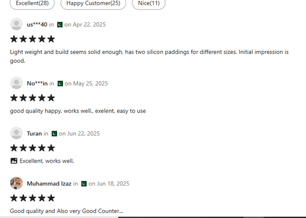 Reviews about Tasbeh and prayer counter